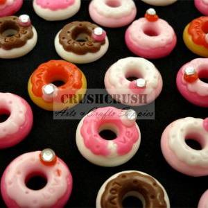 10pcs Love Donut Doughnut Dessert F..