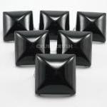 10x19mm Black Pyramid Studs Purse Bags Shoes Diy..