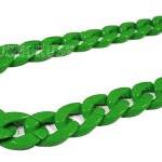  Green Chunky Chain Plastic Link Ne..