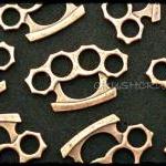  15pcs Copper Knuckle Duster Charms..