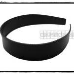 12pcs 1 inch Black Plastic headban..