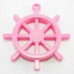  15pcs 25mm Pink Anchors Helms Naut..