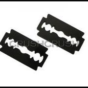  5pcs Black Razor Blade Acrylic Charms Pendants Gothic Punk Emo PND-388