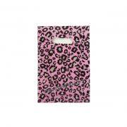  40pcs Pink LEOPARD Animal PrintPlastic Bags for Gifts Cute G13