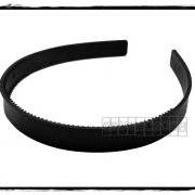  12pcs 6mm Black Plastic headbands with teeth H16