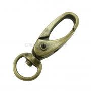  5pcs Brass Trigger Snap Hooks: For Keychains and Craft Making Lobster Swivel Clasps HO1342