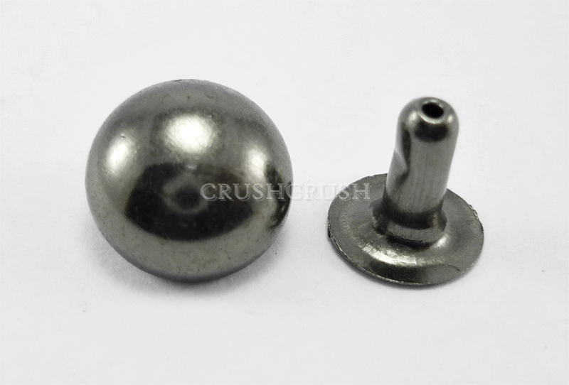 25x12mm Gunmetal Domed Rivets Leather Decorative Rv1412 on Luulla