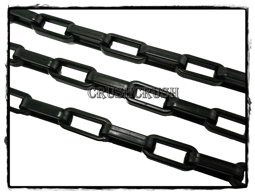 Black Chunky Chain Plastic Link Necklace Craft Diy 30 Inch A73 on Luulla